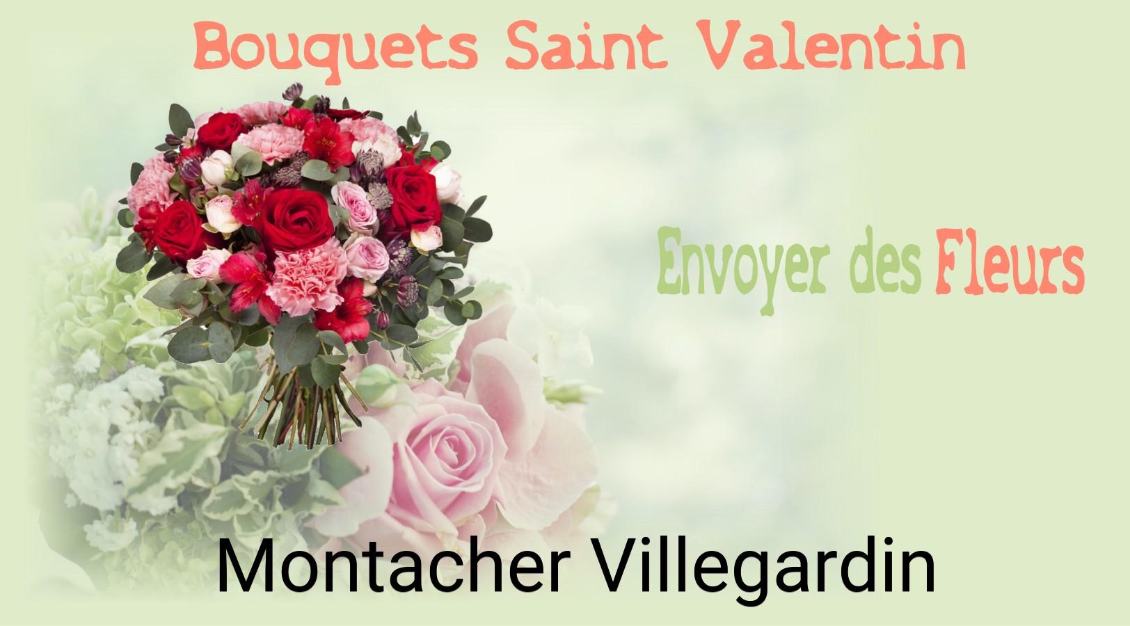 Roses de Saint-Valentin livrées à Montacher-Villegardin